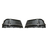 2017-2019 For Audi A3 S3 8V.5 Front Bumper Down Grille Honeycomb Style S line Fog Light Grilles
