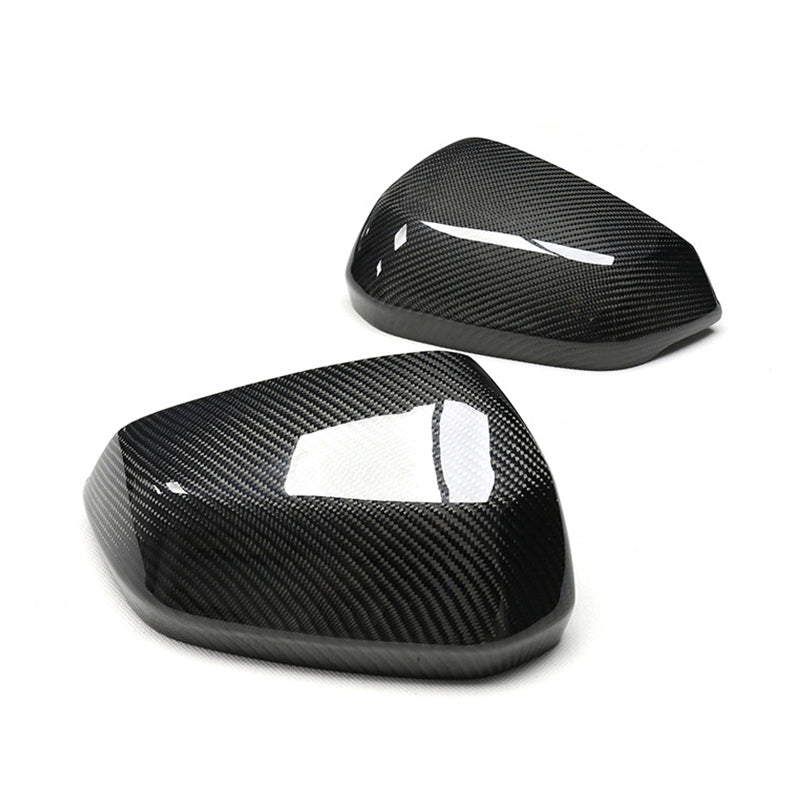 2020+ For Audi Q3 SQ3 RSQ3 F3 Carbon Fiber Mirror Caps