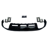 2020-2024 For Audi A3 S3 8Y S line Rear Diffuser With Tailpipe