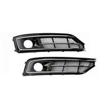 2015-2018 For Audi A8 S8 D4 PA Front Bumper Down Grille Honeycomb Style Non S line Fog Light Grilles