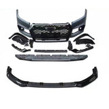 2019-2021 For Audi Q5/SQ5 B9 Front Bumper RSQ5 Style Body Kits With Gloss Black Grille | Front Lip