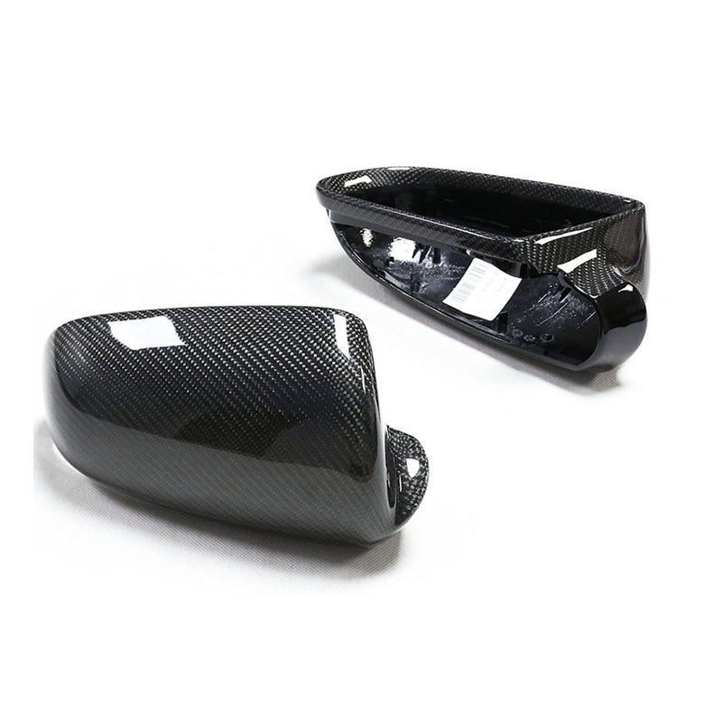 2005-2011 For Audi A6 S6 C5 C6 Carbon Fiber Mirror Caps