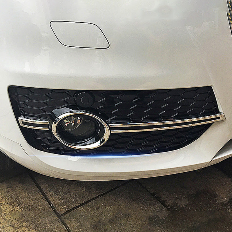 2013-2015 For Audi Q3 SQ3 8U Front Bumper Down Grille Honeycomb Style Fog Light Grilles