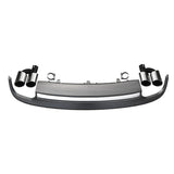 2009-2015 For Audi A7 C7 Non S Line Rear Diffuser With Tailpipe Exhaust Tips