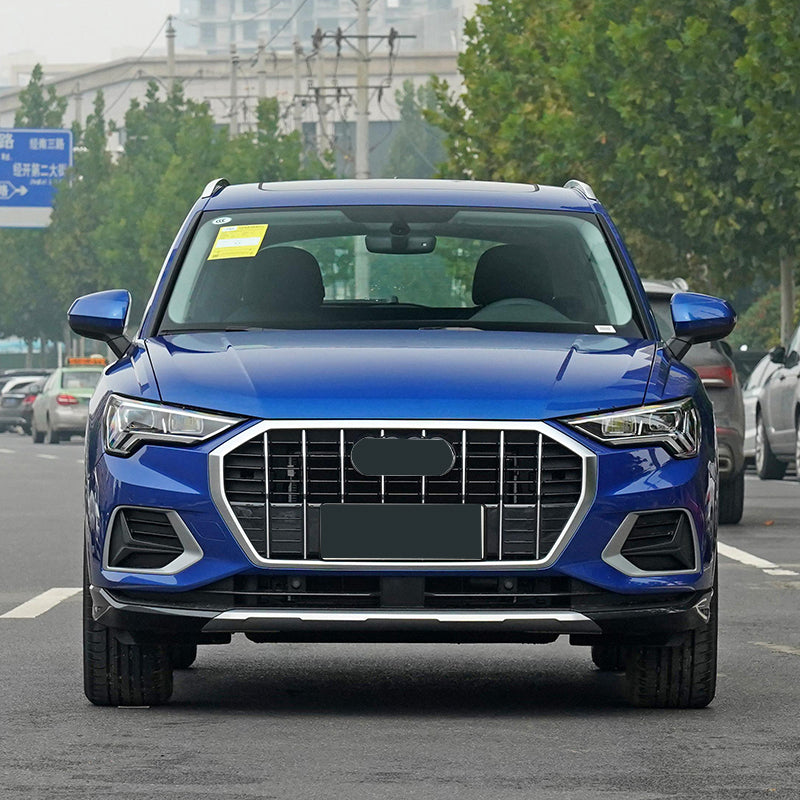 2020-2023 For Audi Q3 SQ3 F3 Front Bumper Down Grille Honeycomb Style Fog Light Grilles