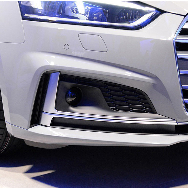 2017-2019 For Audi A5 S5 B9 Audi Front Bumper Down Grille Honeycomb Style S-line Fog Light Grilles