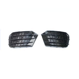 2016-2019 For Audi Q3 SQ3 8U.5 Front Bumper Down Grille Honeycomb Style Fog Light Grilles