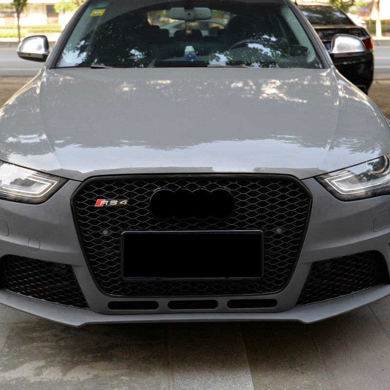 2013-2016 For Audi A4 S4 B8.5 RS4 Style Honeycomb Front Grille