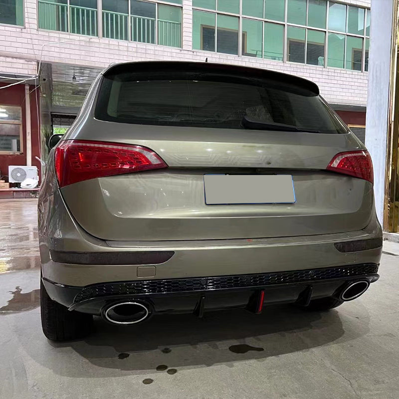 2008-2017 For Audi Q5 SQ5 8R 8R.5/B8 B8.5 RSQ5 Style Non-S line Rear Diffuser with exhaust tips