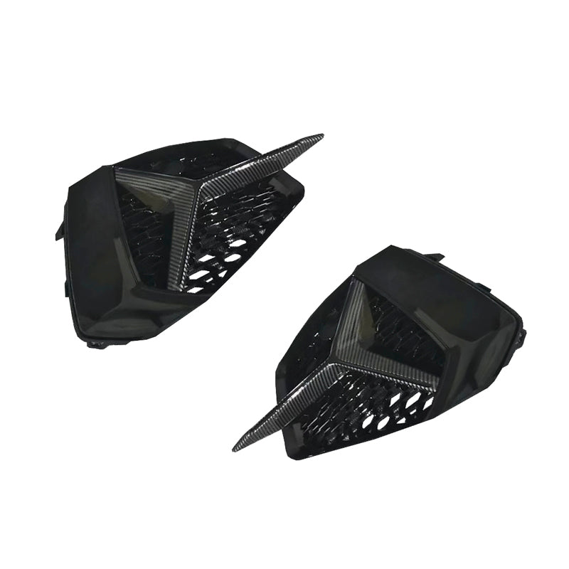 2020-2024 For Audi A3 S3 8Y Front Bumper Down Grille Honeycomb Style Fog Light Grilles