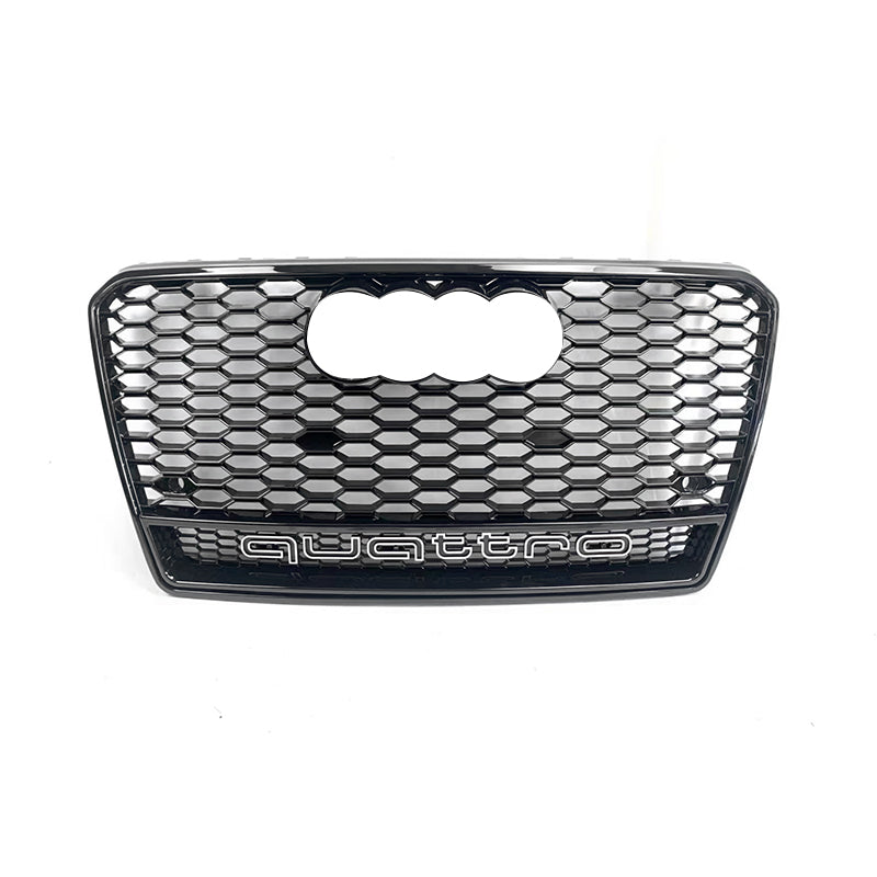 2009-2015 For Audi A7 S7 C7 RS7 Style Honeycomb Grille With Lower Mesh