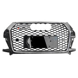 2016-2019 For Audi Q3 SQ3 8U.5 RSQ3 Style Honeycomb Grille