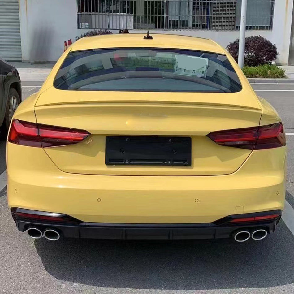 2020-2024 For Audi A5 S5 B9.5 Audi S5 Style A5 diffuser with Tailpipe Exhaust Tips