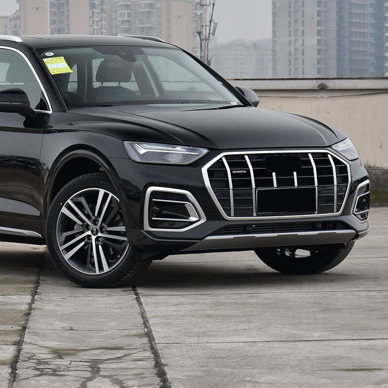 2022-2025 For Audi Q5 SQ5 B9.5 Front Bumper Down Grille Honeycomb Style S Line Fog Light Grilles