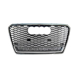 2009-2015 For Audi A7 S7 C7 RS7 Style Honeycomb Grille With Lower Mesh
