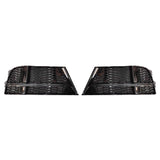 2017-2019 For Audi A3 S3 8V.5 Front Bumper Down Grille Honeycomb Style S line Fog Light Grilles