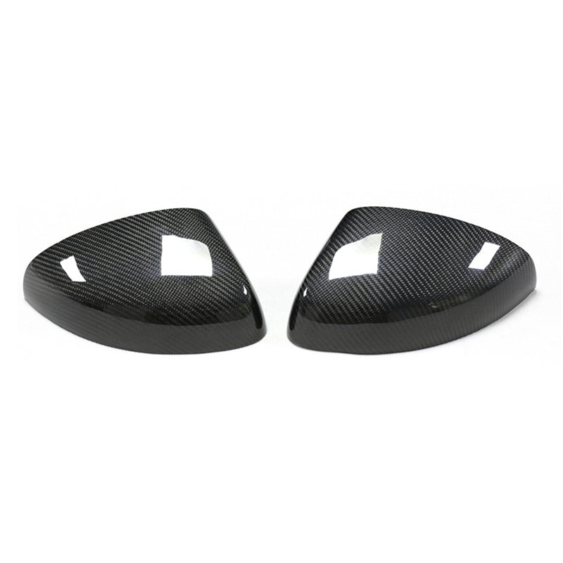 2010-2018 For Audi A1 S1 8X Dry Carbon Fiber Mirror Caps Real Carbon Fiber