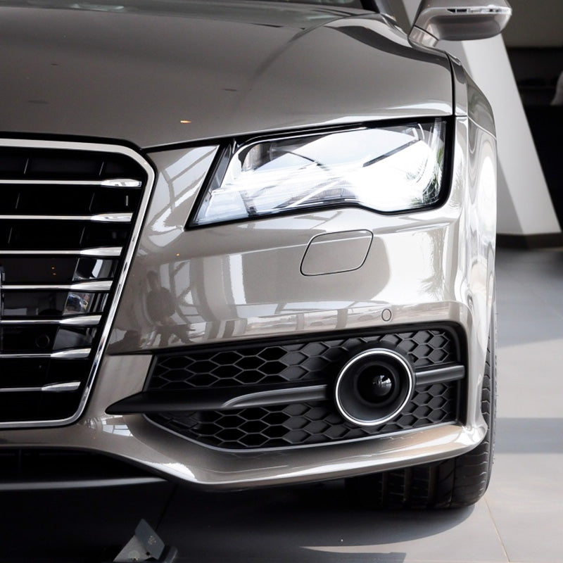 2009-2015 For Audi A7 S7 C7 Front Bumper Down Grille Honeycomb Style S line Fog Light Grilles