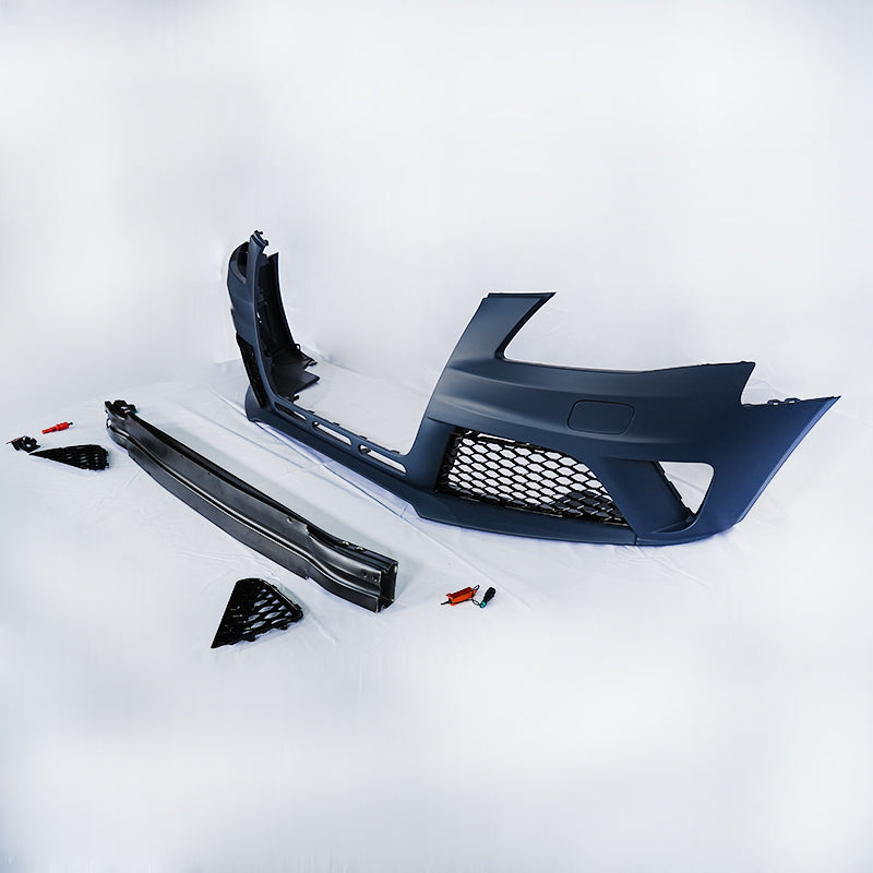 2008-2012 For A4/S4 B8 Body Kits RS4 Style Front Bumper With Fog Light Grille Honeycomb Grille