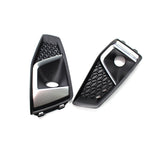2019 For Audi A4 S4 B9 Front Bumper Down Grille Honeycomb Style S line Fog Light Grilles