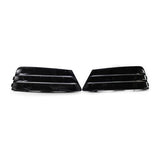 2017-2019 For Audi A4 S4 B9 Front Bumper Down Grille Honeycomb Style Non S line Fog Light Grilles