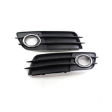 2008-2012 For Audi A4 S4 B8 Front Bumper Down Grille Honeycomb Style S line Fog Light Grilles