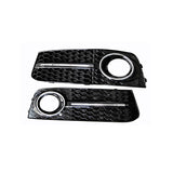 2008-2012 For Audi A4 S4 B8 A4 B8 Front Bumper Down Grille Honeycomb Style Non S line Fog Light Grilles