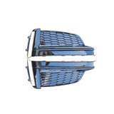 2017-2019 For Audi A5 S5 B9 Audi Front Bumper Down Grille Honeycomb Style S-line Fog Light Grilles