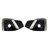 2020-2024 For Audi A5 S5 B9.5 Front Bumper Down Grille Honeycomb Style Fog Light Grilles