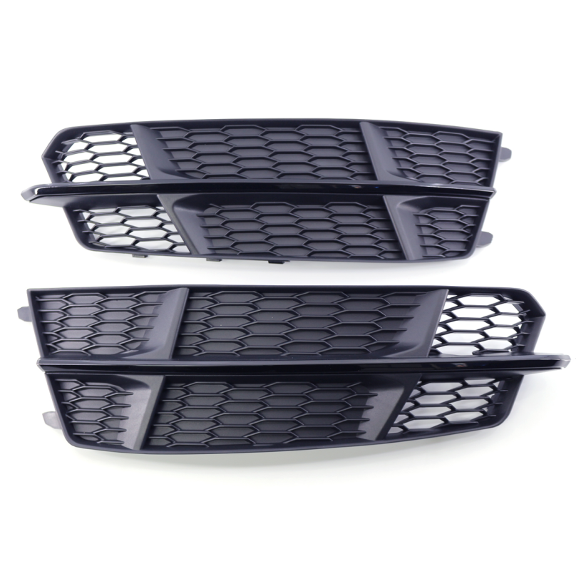 2016-2018 For Audi A6 S6 C7.5 Audi Front Bumper Down Grille Honeycomb Style S Line Fog Light Grilles