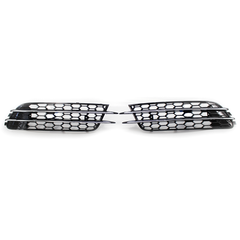 2012-2015 For Audi A6 S6 C7 Audi Front Bumper Down Grille Honeycomb Style Non S Line Fog Light Grilles