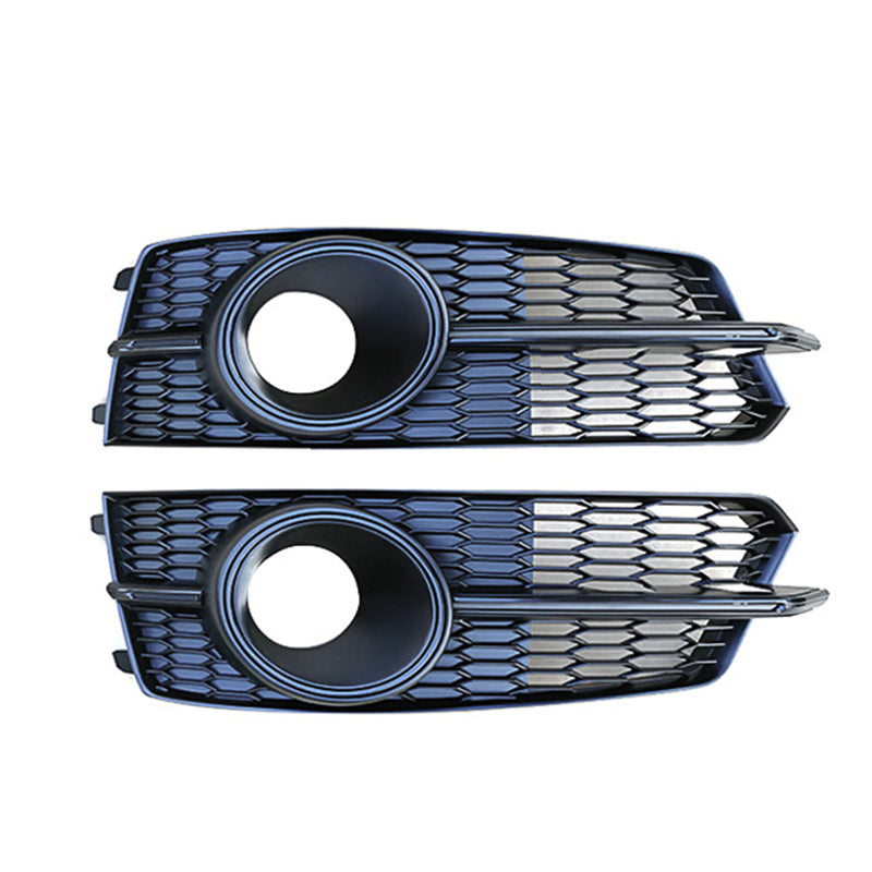 2016-2018 For Audi A6 S6 C7.5 Audi Front Bumper Down Grille Honeycomb Style S Line Fog Light Grilles