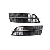 2016-2018 For Audi A7 S7 C7.5 Front Bumper Down Grille Honeycomb Style Fog Light Grilles
