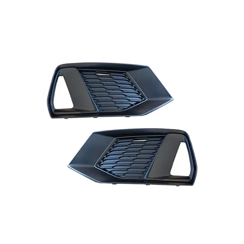2019-2025 For Audi A7 S7 C8 Front Bumper Down Grille Honeycomb Style Fog Light Grilles