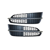 2015-2018 For Audi A8 S8 D4 PA Front Bumper Down Grille Honeycomb Style S line Fog Light Grilles