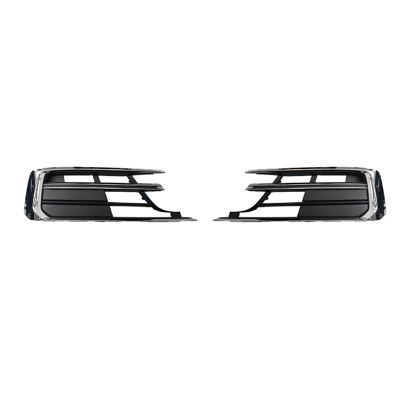 2019-2022 For Audi A8 S8 D5 Front Bumper Down Grille Honeycomb Style Fog Light Grilles