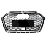 2017-2019 For Audi A3 S3 8V.5 RS3 Style Honeycomb Grille Carbon Fiber Style