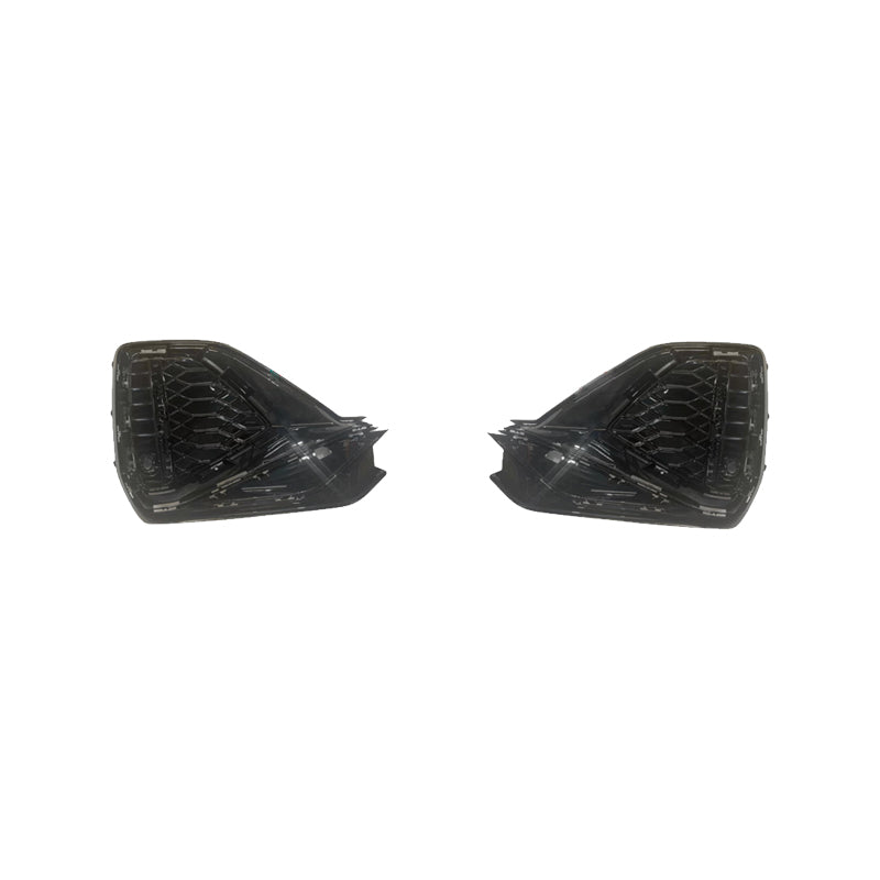 2021-2023 For Audi Q2 SQ2 Front Bumper Down Grille Honeycomb Style Fog Light Grilles