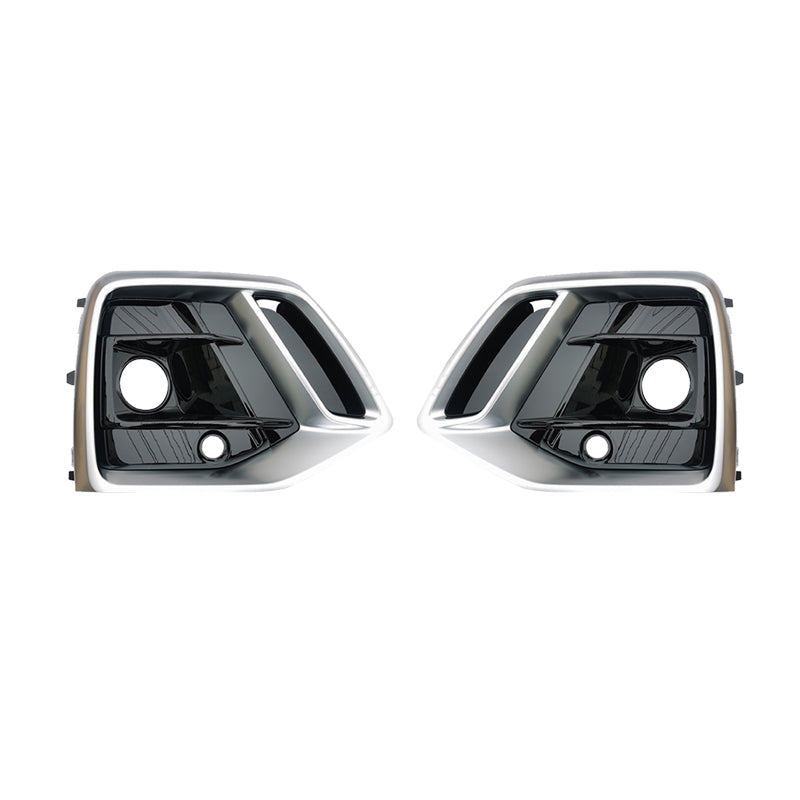 2022-2025 For Audi Q5 SQ5 B9.5 Front Bumper Down Grille Honeycomb Style S Line Fog Light Grilles
