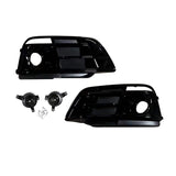 2019-2021 For Audi Q5 SQ5 B9 Front Bumper Down Grille Honeycomb Style S Line Fog Light Grilles