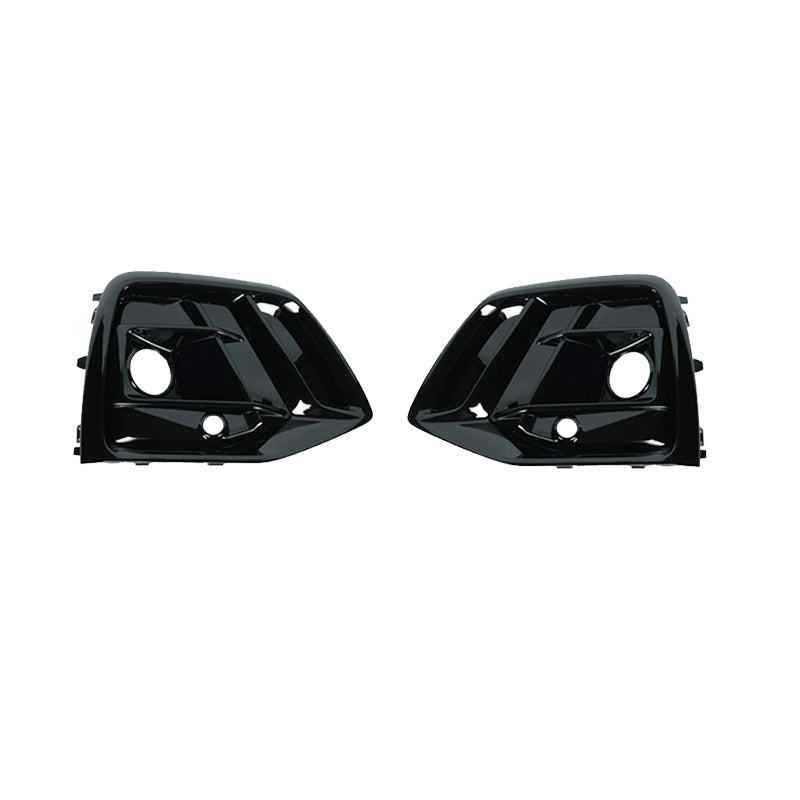 2022-2025 For Audi Q5 SQ5 B9.5 Front Bumper Down Grille Honeycomb Style S Line Fog Light Grilles