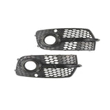 2013-2018 For Audi Q5 SQ5 8R.5/B8.5 Front Bumper Down Grille Honeycomb Style S Line Fog Light Grilles