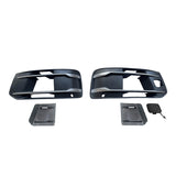 2016-2019 For Audi Q7 SQ7 4M Front Bumper Down Grille Honeycomb Style Fog Light Grilles