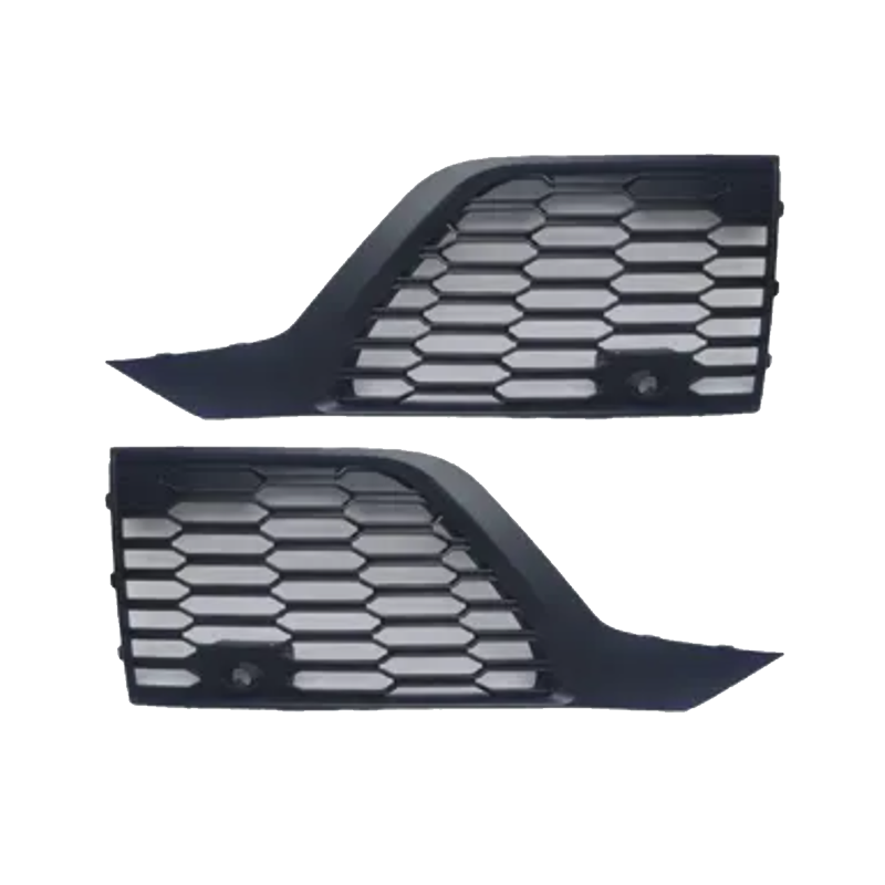 2020-2023 For Audi Q7 SQ7 4M.5 Front Bumper Down Grille Honeycomb Style Fog Light Grilles