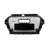 2013-2016 For Audi A3 S3 8V RS3 Style Honeycomb Grille with lower mesh