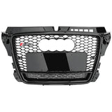 2008-2012 For Audi A3 S3 8P.5 8PA RS3 Style Honeycomb Grille with lower mesh