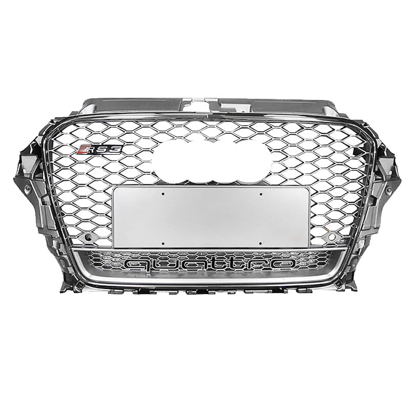 2013-2016 For Audi A3 S3 8V RS3 Style Honeycomb Grille with lower mesh