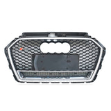 2017-2019 For Audi A3 S3 8V.5 RS3 Style Honeycomb Grille With Lower Mesh