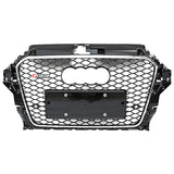 2013-2016 For Audi A3 S3 8V RS3 Style Honeycomb Grille
