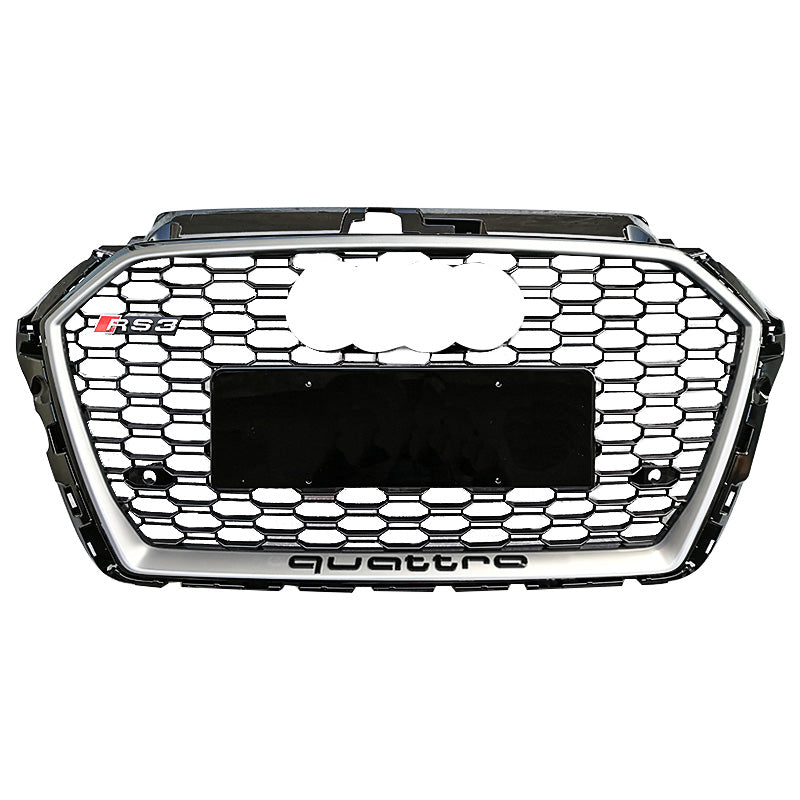 2017-2019 For Audi A3 S3 8V.5 RS3 Style Honeycomb Grille